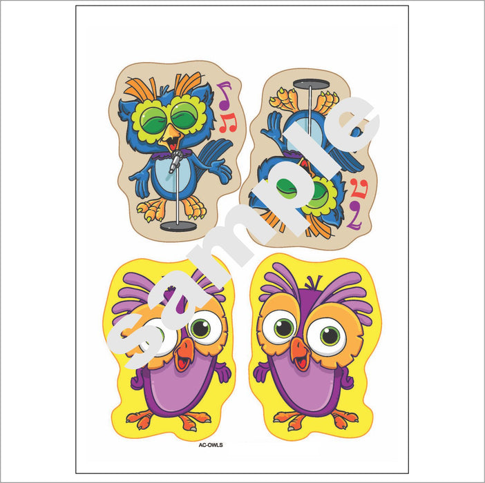 Accents and Cutouts: Owls