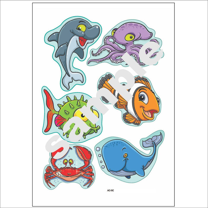 Accents and Cutouts: Sea Creatures