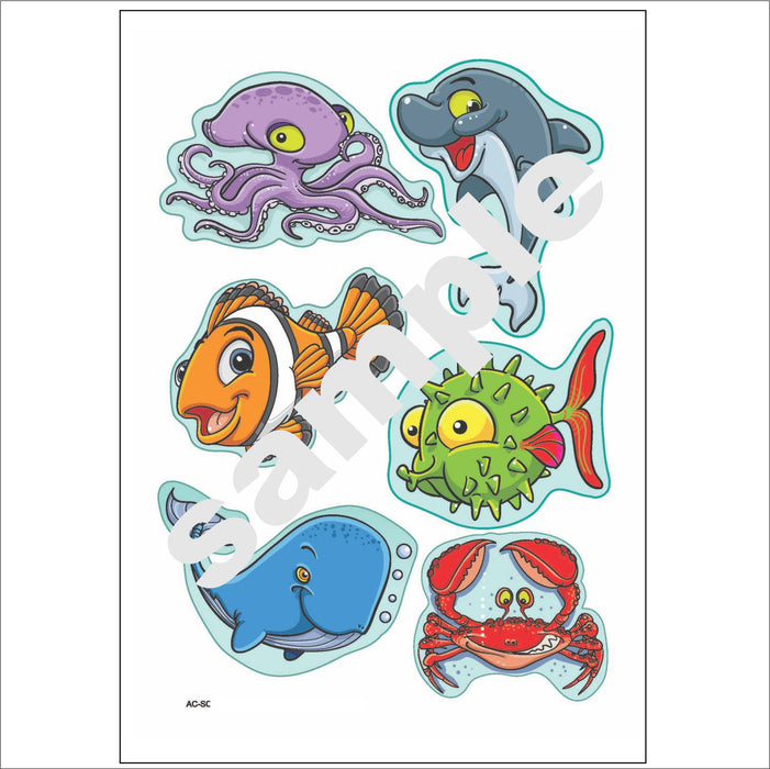 Accents and Cutouts: Sea Creatures