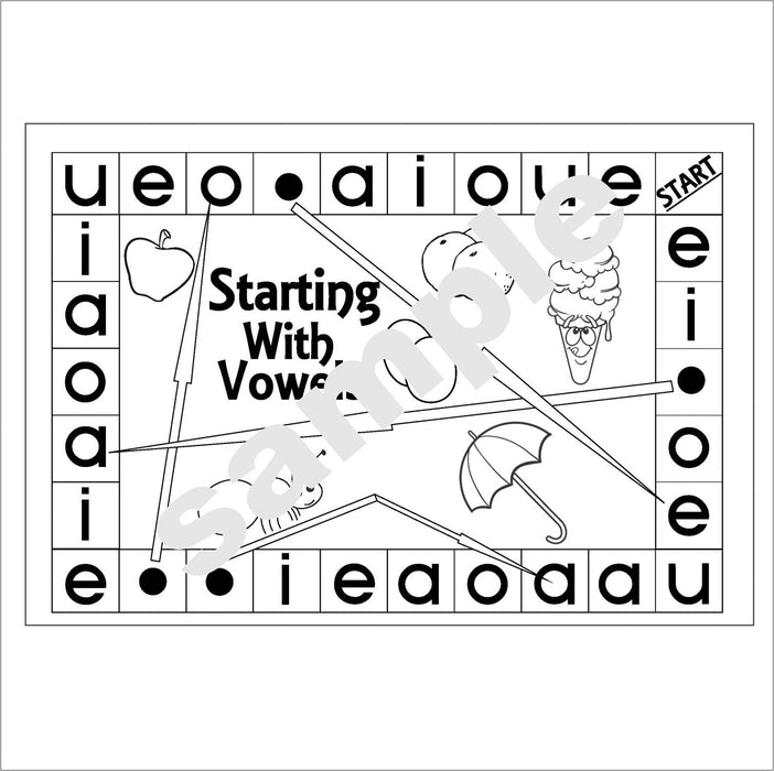 GAME - ENGLISH - STARTING WITH VOWELS