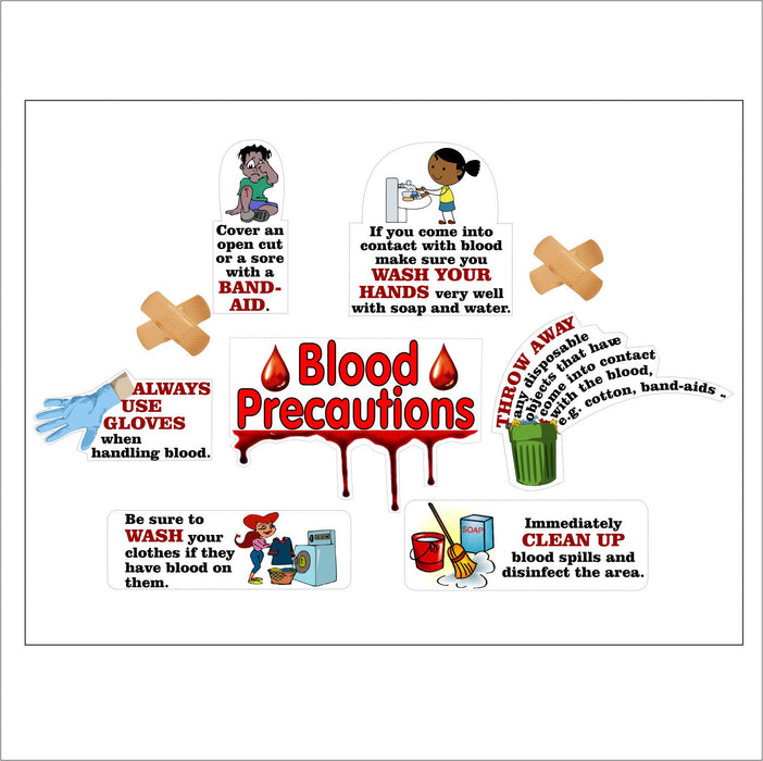 BUILD A CHART / BULLETIN BOARDS: Blood Precautions