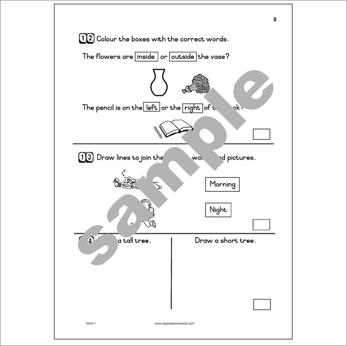 BOOK: CAPS formal Maths Assessment for Grade 1