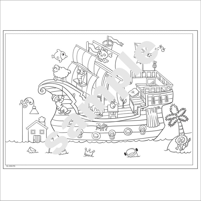 Oral Language Development - Our Wacky World - Wacky Pirate Ship